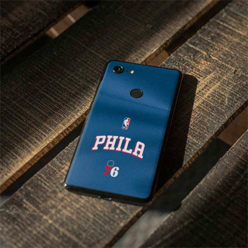 NBA Philadelphia 76ers Jersey Google Pixel 3 Skin